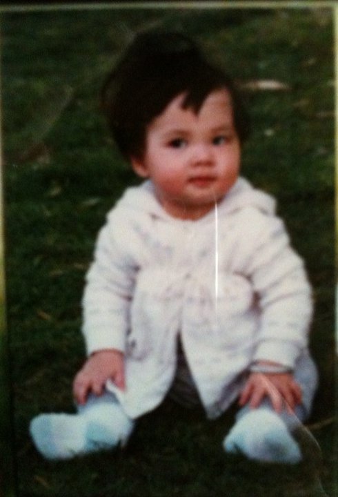 Me, when I was a baby